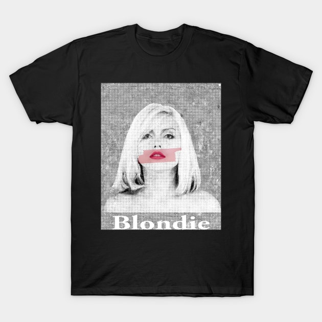 blondie Halftone Art T-Shirt by Hursed